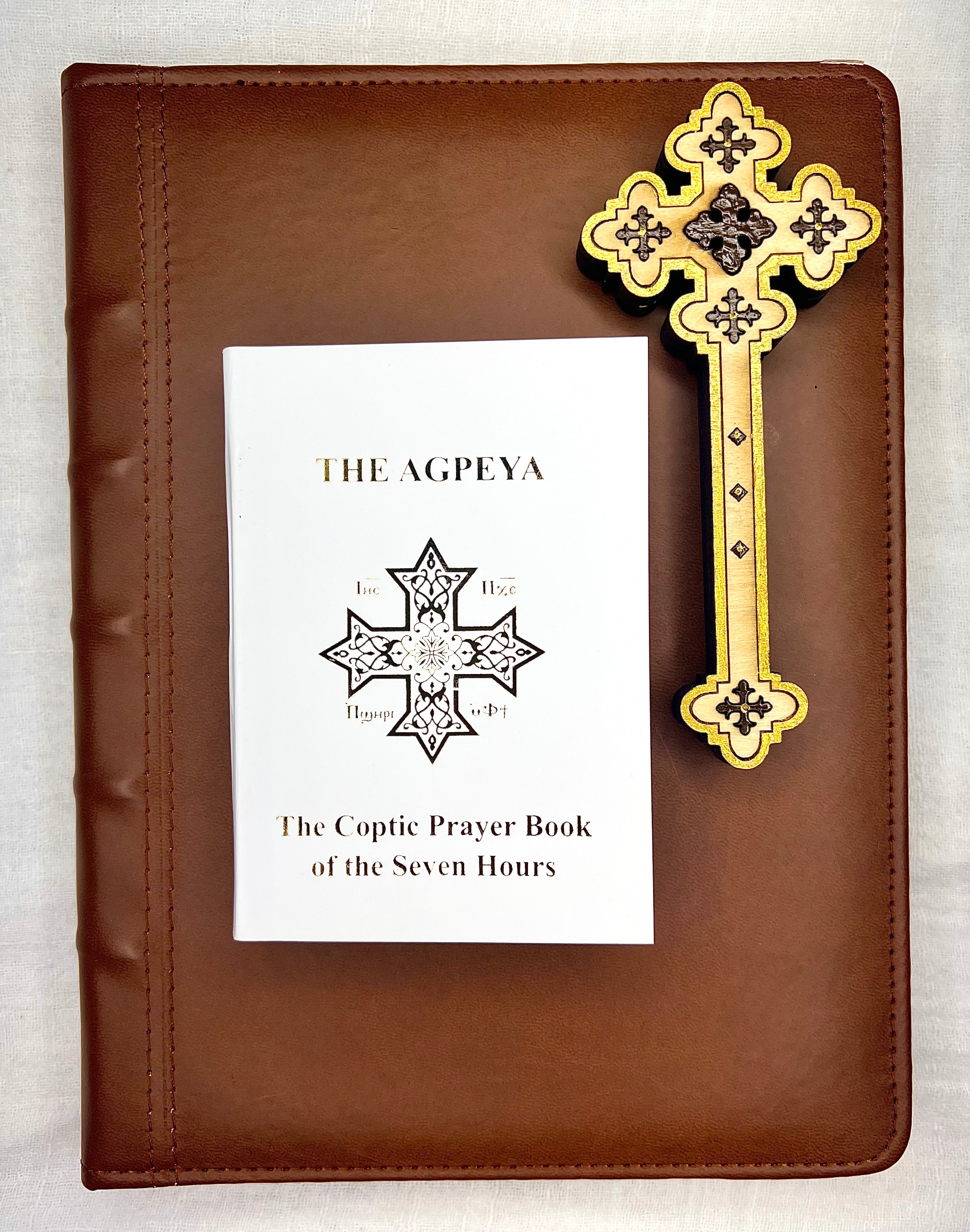 Agpeya/Coptic Orthodox Prayer Book Of The Hours (English And Arabic ...