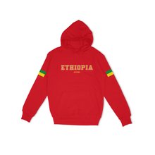 Load image into Gallery viewer, Ethiopia Unisex Hoodie w/ Flag (6 Colors)