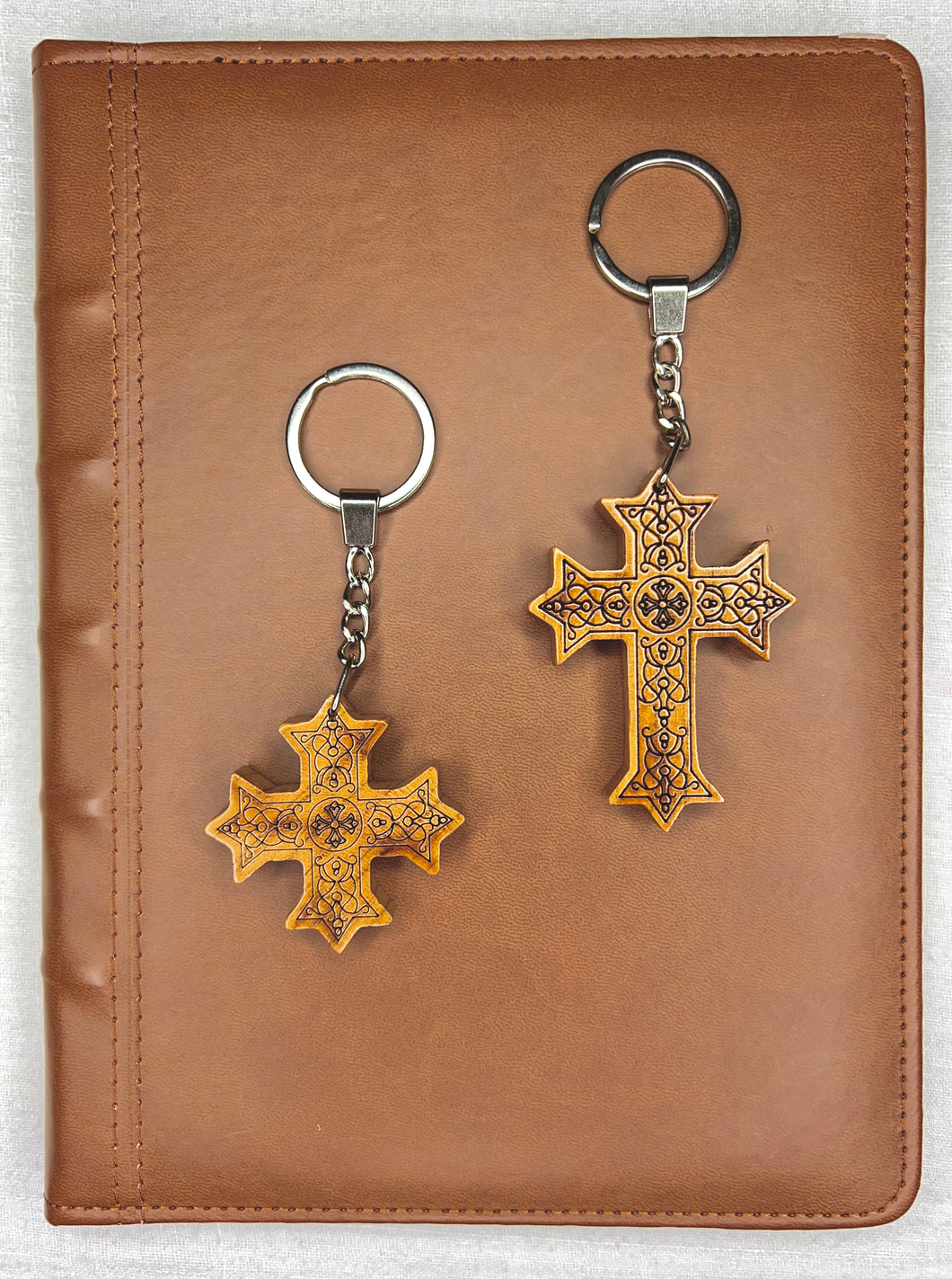 Coptic/Ethiopian Cross Keychain