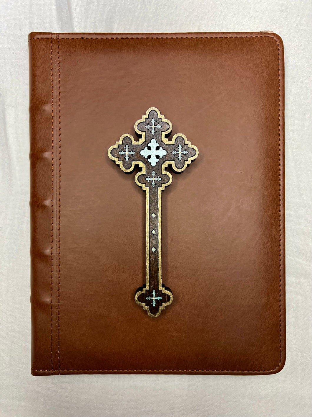 5.5” Coptic Cross Hand-Carved