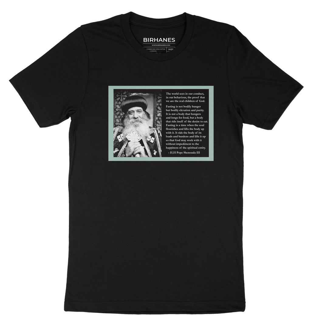 Pope Shenouda III Unisex Tee (2 Colors) Egypt